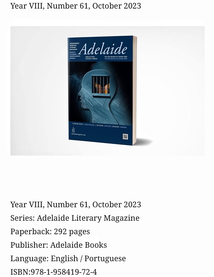 Inner Flow (published in Adelaide Literary&nbsp;Magazine)